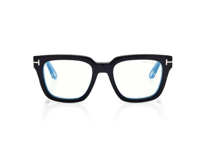 Lunettes Icon Blue Block Square