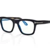 Lunettes Icon Blue Block Square
