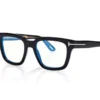 Lunettes Icon Blue Block Square