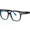 Lunettes Icon Blue Block Square
