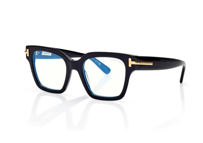 Lunettes Icon Blue Block Square