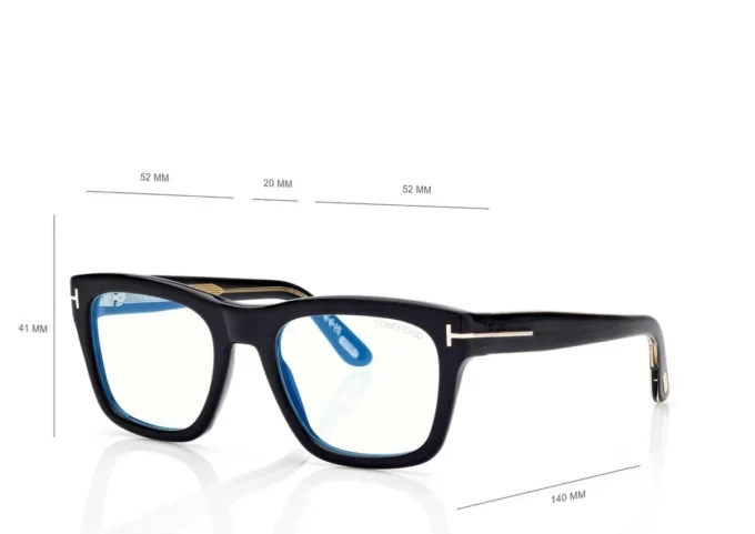Lunettes Icon Blue Block Square