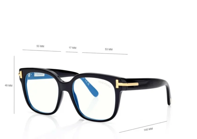 Lunettes Icon Blue Block Square