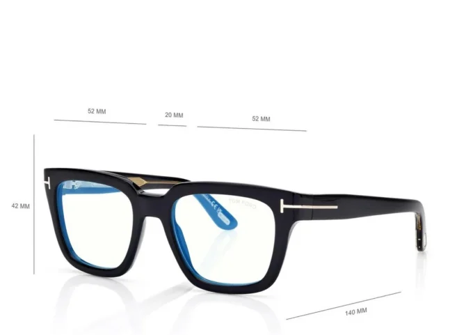 Lunettes Icon Blue Block Square