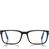 Lunettes rectangulaires Blue Block