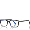 Lunettes rectangulaires Blue Block