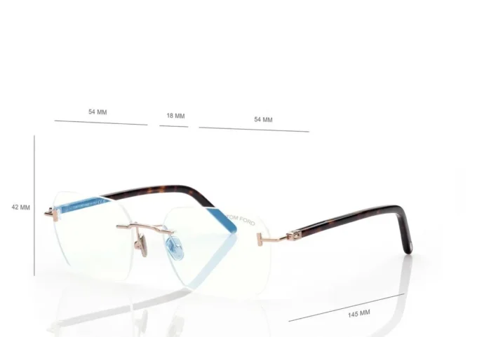 Lunettes rectangulaires Blue Block Lunettes rectangulaires Blue Block