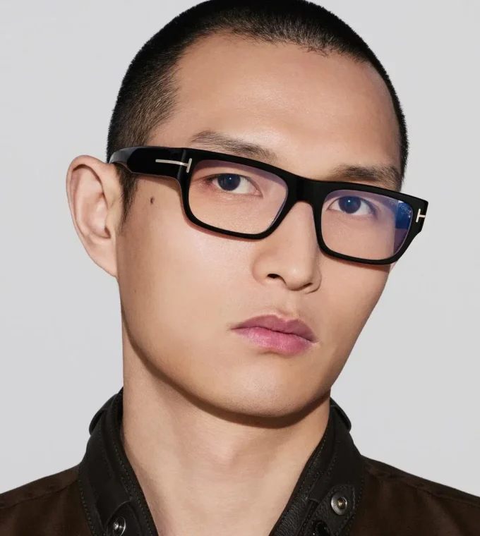 Lunettes rectangulaires Blue Block Lunettes rectangulaires Blue Block