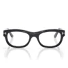 Lunettes rectangulaires en corne Lunettes rectangulaires en corne