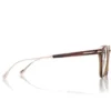 Lunettes rondes en corne et titane