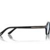 Lunettes rondes Horn Blue Block Opticals