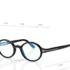 Lunettes rondes Horn Blue Block Opticals