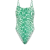 Maillot de bain à encolure profonde