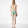 Maillot de bain à encolure profonde