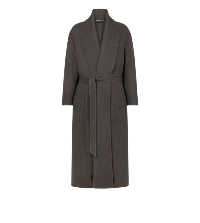 Manteau châle en cachemire double face Manteau châle en cachemire double face
