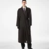 Manteau châle en cachemire double face Manteau châle en cachemire double face