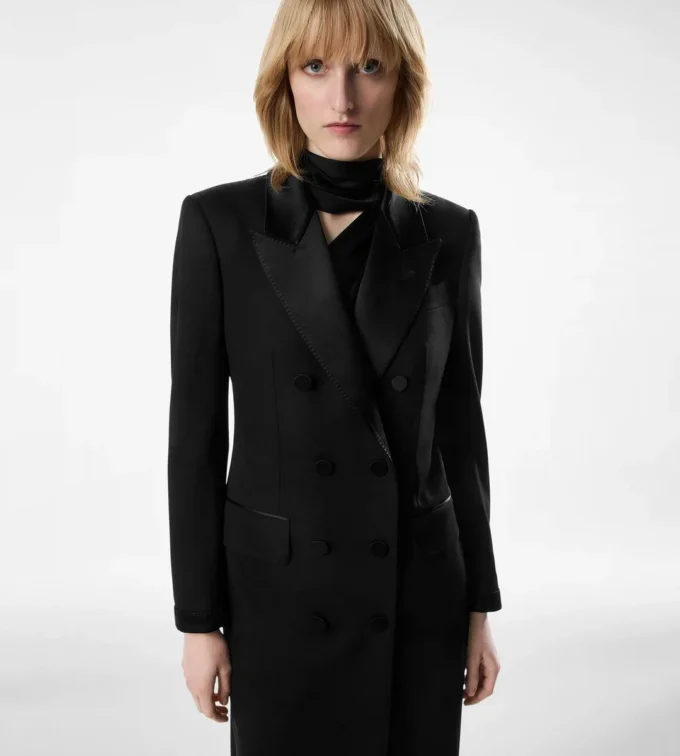 Manteau de soirée croisé Manteau de soirée croisé