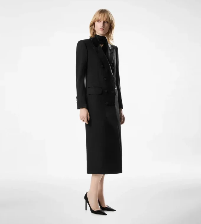 Manteau de soirée croisé Manteau de soirée croisé