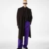 Manteau double fendable en cachemire Manteau double fendable en cachemire
