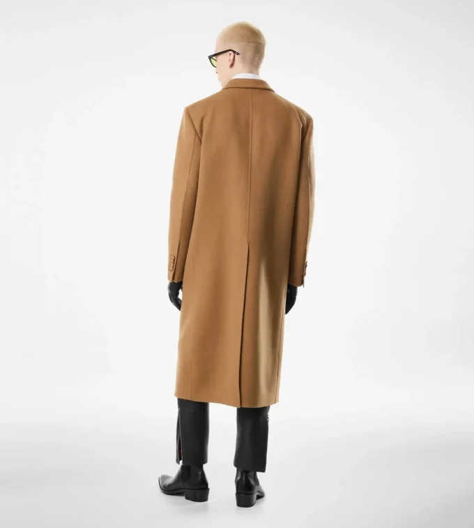 Manteau double épaisseur en laine et cachemire Manteau double épaisseur en laine et cachemire