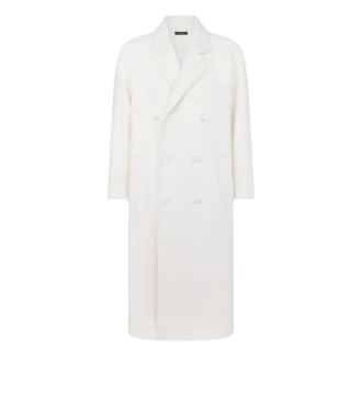 Manteau en cachemire double fendable