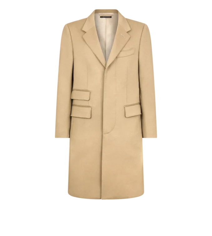 Manteau léger en laine et cachemire