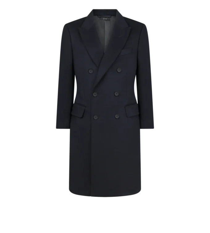 Manteau léger en laine et cachemire