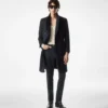 Manteau léger en laine et cachemire