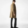 Manteau léger en laine et cachemire