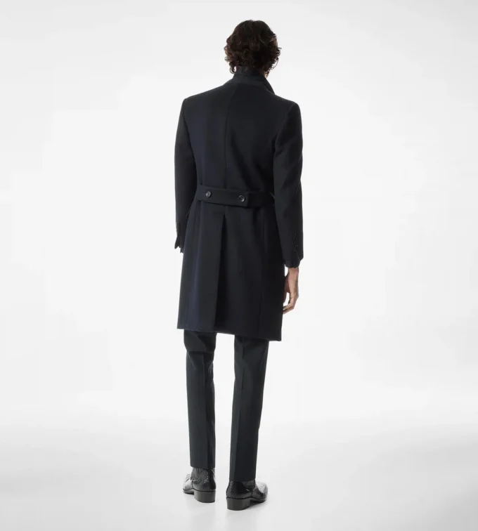 Manteau léger en laine et cachemire