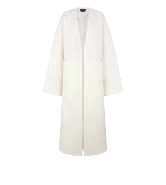 Manteau long sculptural Manteau long sculptural