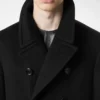 Manteau officier en cachemire Manteau officier en cachemire