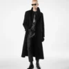 Manteau officier en cachemire Manteau officier en cachemire