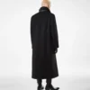 Manteau officier en cachemire Manteau officier en cachemire