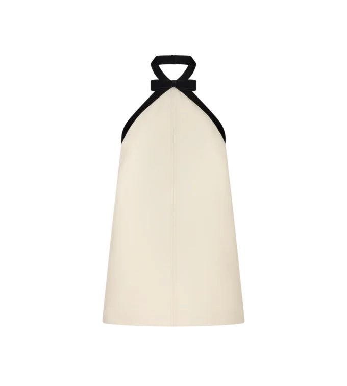 Mini-robe de cocktail avec nœud Mini-robe de cocktail avec nœud