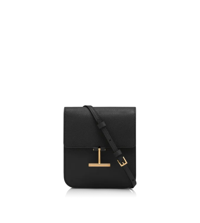 Mini sac à bandoulière Tara en cuir grainé Mini sac à bandoulière Tara en cuir grainé