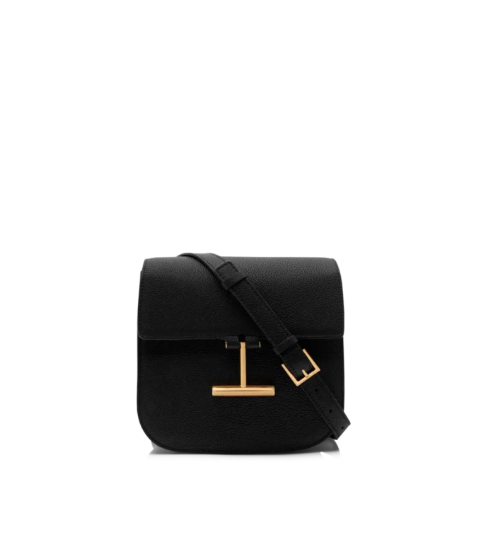 Mini sac à bandoulière Tara en cuir grainé Mini sac à bandoulière Tara en cuir grainé
