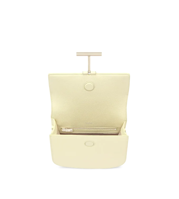 Mini sac à bandoulière Tara en cuir grainé Mini sac à bandoulière Tara en cuir grainé
