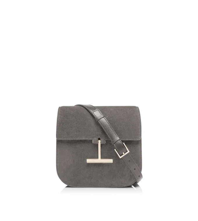 Mini sac à bandoulière Tara en cuir suédé