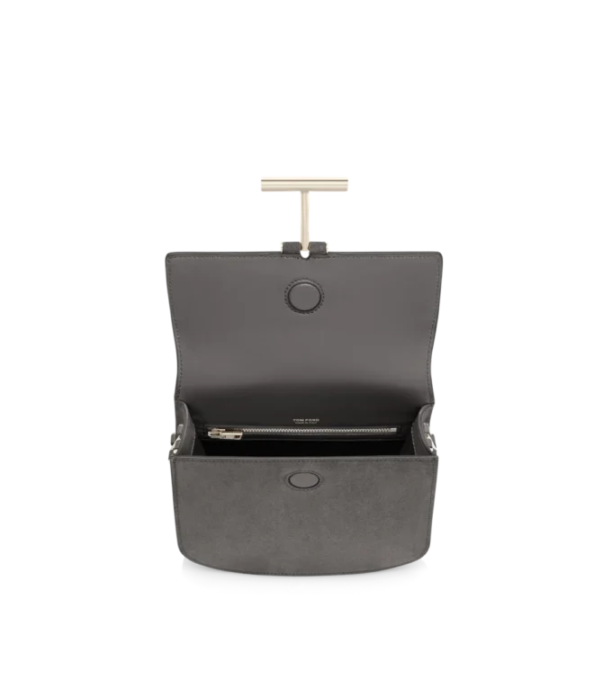 Mini sac à bandoulière Tara en cuir suédé