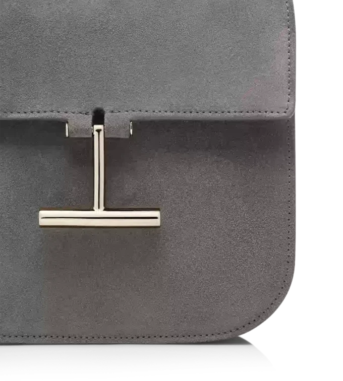 Mini sac à bandoulière Tara en cuir suédé
