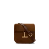 Mini sac à bandoulière Tara en daim et cuir