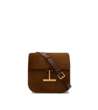 Mini sac à bandoulière Tara en daim et cuir