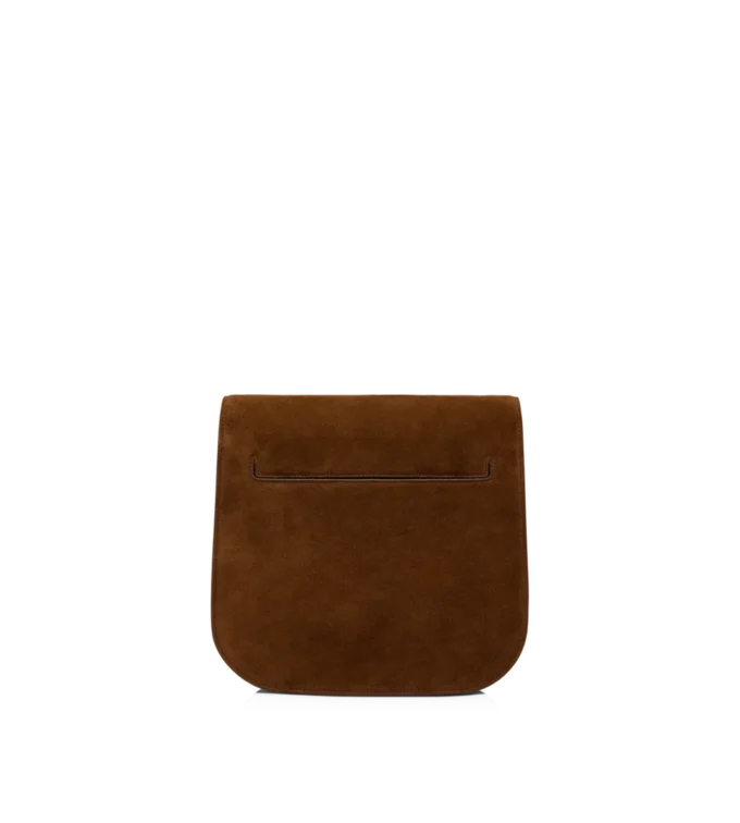 Mini sac à bandoulière Tara en daim et cuir