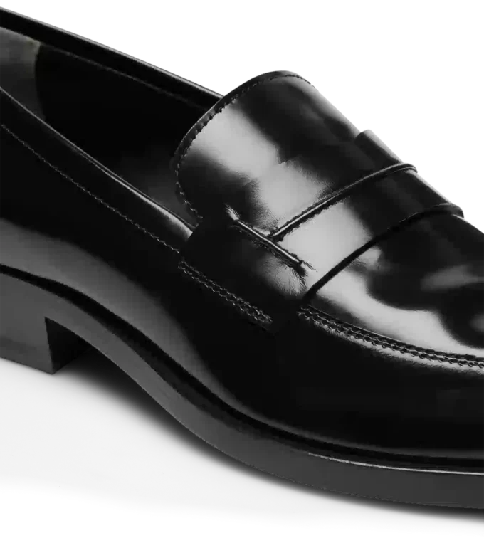 Mocassins en cuir brossé Mocassins en cuir brossé