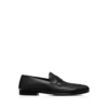 Mocassins Gigi en cuir souple avec bande torsadée