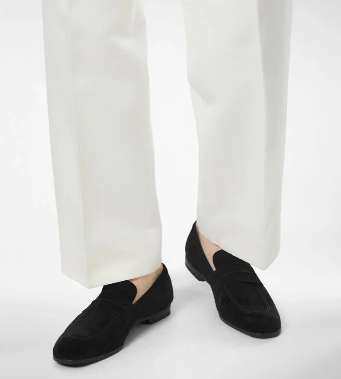 Mocassins Sean en daim