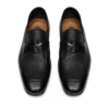 Mocassins Sean Twisted Band en cuir grainé