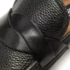 Mocassins Sean Twisted Band en cuir grainé