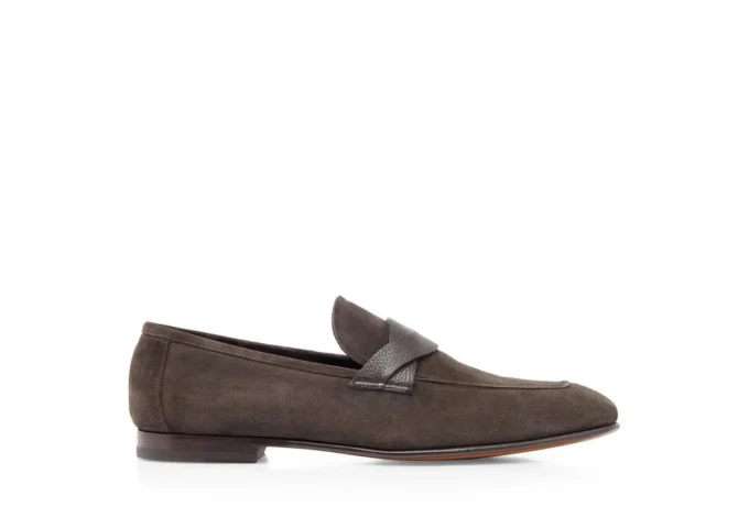 Mocassins Sean Twisted Band en daim